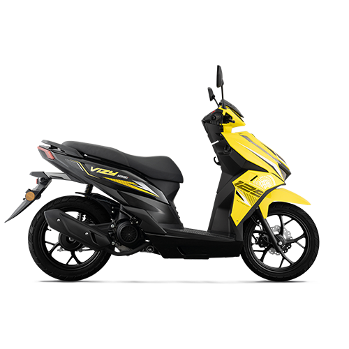 Morbidelli VIZY125 VZ125 - زرد